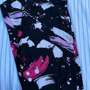 Paint splatter leggings